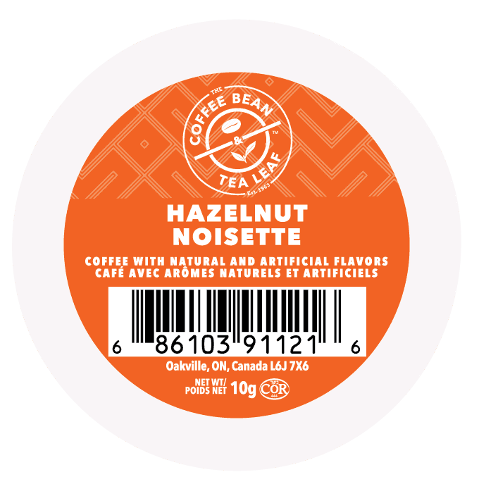 Hazelnut K Pods The Coffee Bean & Tea Leaf Crazy Cups