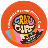 Chocolate Peanut Butter Cup Flavored Coffee Pods