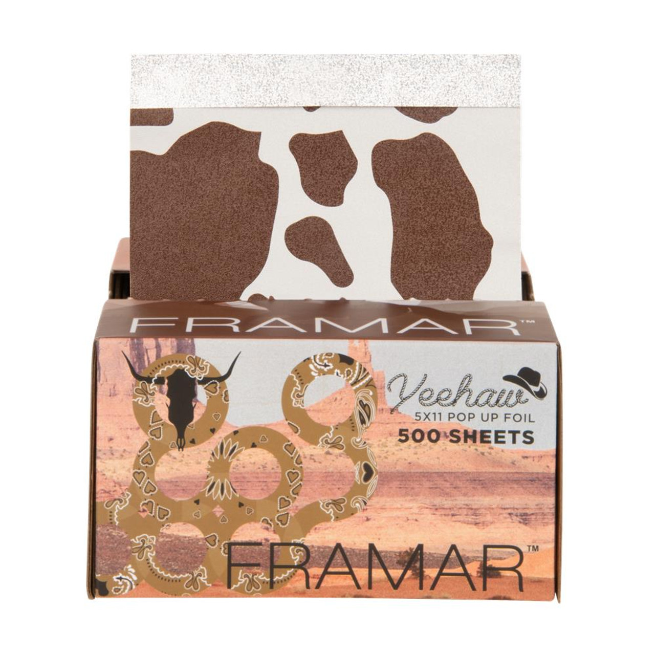 Framar Rosé All Day Pop Up Hair Foil, Aluminum Foil Sheets, Hair Foils For  Highlighting - 500 Foil Sheets