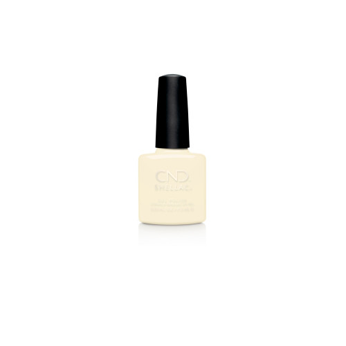 CND SHELLAC GEL POLISH 7.3ML - WHITE BUTTON DOWN #392