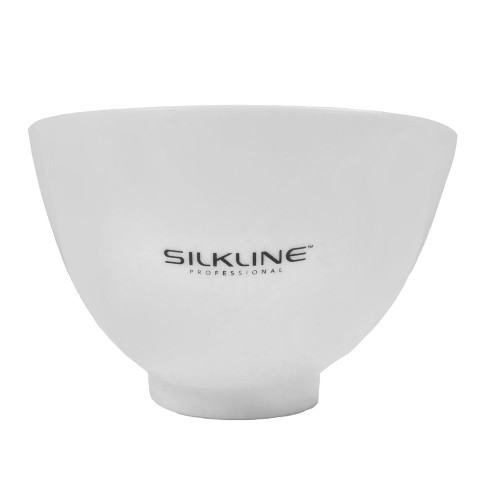 SILKLINE WHITE RUBBER BOWL - LARGE