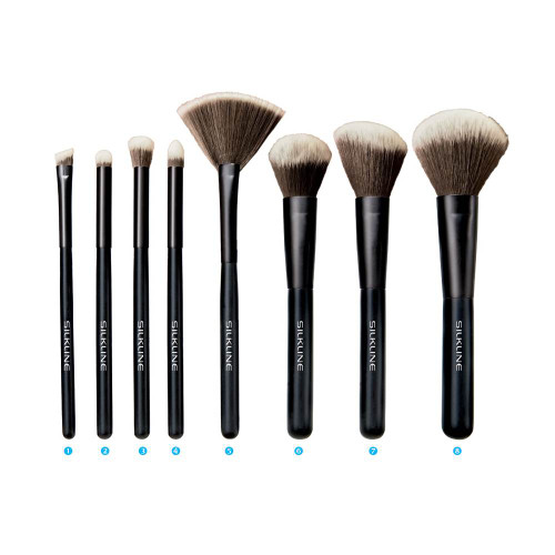 SILKLINE 8PC MAKEUP BRUSH SET