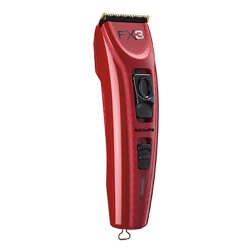 BABYLISSPRO FX3 HIGH TORQUE CLIPPER - RED