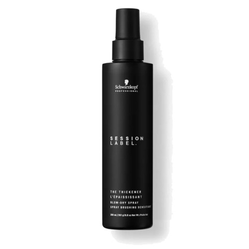 SCHWARZKOPF SESSION LABEL THE THICKENER BLOW DRY SPRAY 200ML