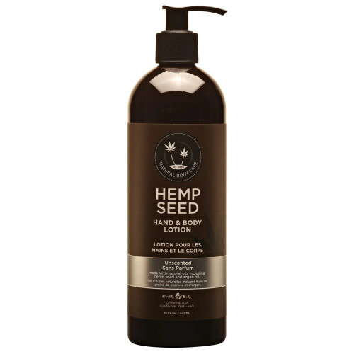 HEMP SEED HAND & BODY LOTION 473ML - UNSCENTED