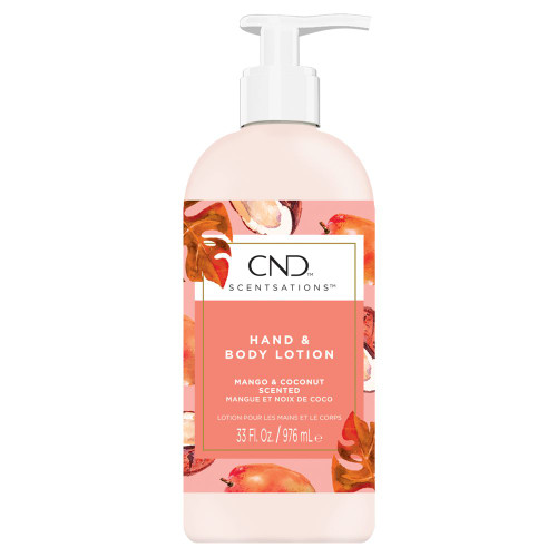 CND SCENTSATIONS HAND & BODY LOTION 250ML - MANGO & COCONUT