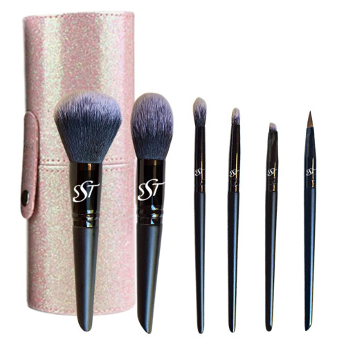 SST LUXURY TRAVEL BRUSH SET - PINK