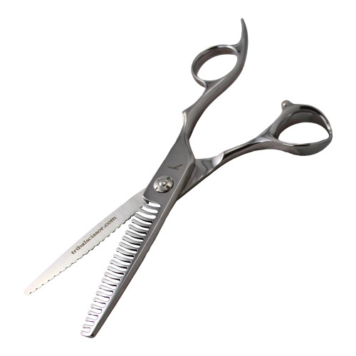 TRIBAL SCISSORS DOUBLE TEETH BLENDER SHEAR