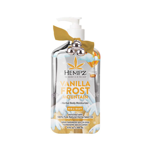 HEMPZ LIMITED EDITION VANILLA FROST MOUNTAIN HERBAL BODY MOISTURIZER 500ML