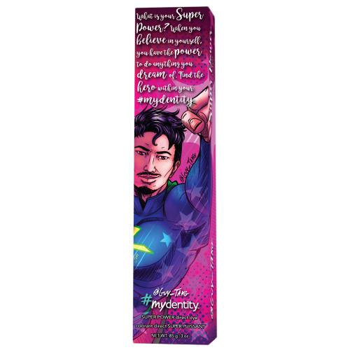 #MYDENTITY DIRECT DYE  SUPER POWER 3OZ - CRIMSON SPELL