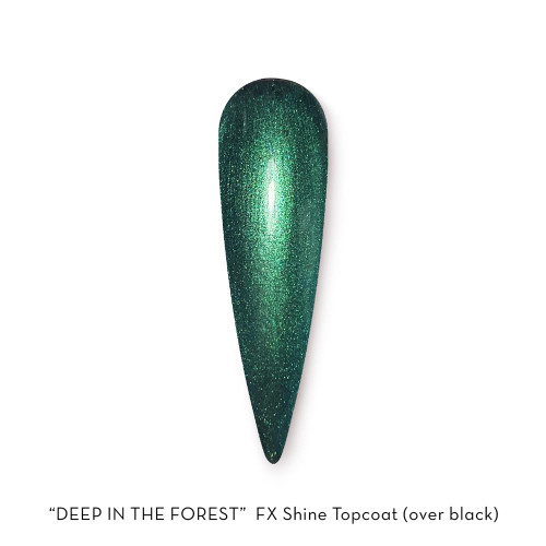 FUZION FX PEARL TOP COAT 15ML -  DEEP IN THE FOREST