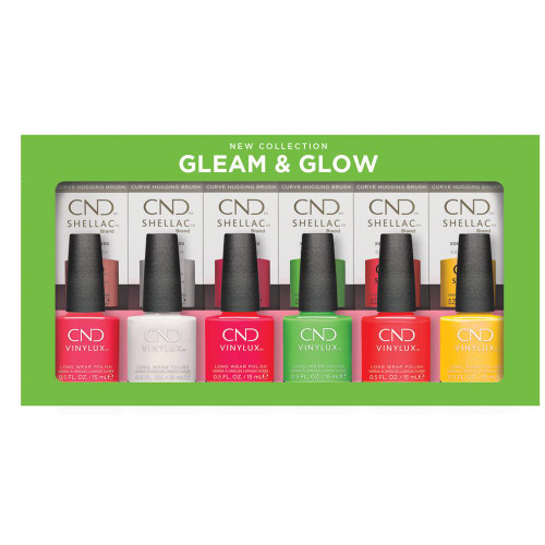 SHELLAC/VINYLUX PACK-GLEAM & GLOW