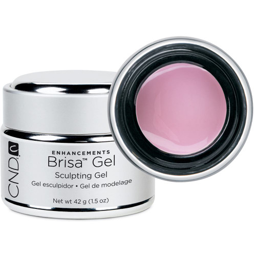 CND ENHANCEMENTS BRISA GEL SCULPTING GEL 1.5OZ - NEUTRL PINK SEMI SHEER