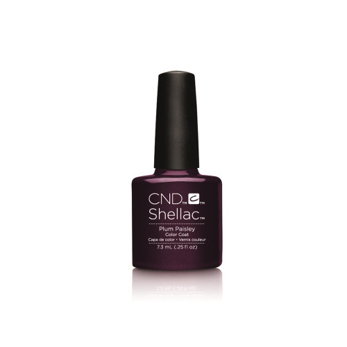 CND SHELLAC GEL POLISH 7.3ML - PLUM PAISLEY #175