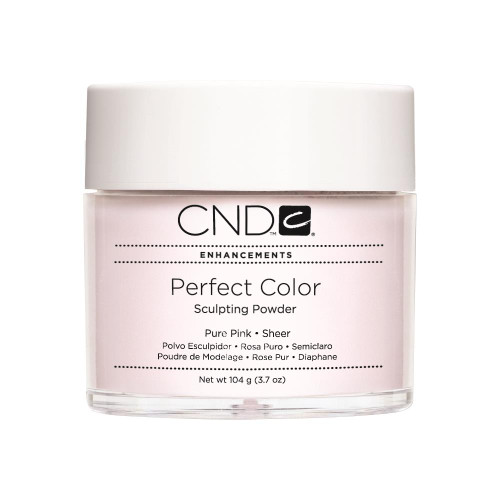 CND PERFECT COLOR SCULPTING POWDER 104G - PURE PINK SHEER
