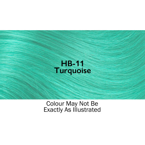 HOTHEADS 16-18" MINI BODY WAVE TAPE IN EXTENSIONS - TURQUOISE #HB11