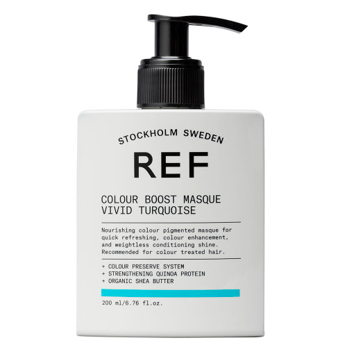 REF COLOUR BOOST MASQUE 200ML - VIVID TURQUOISE