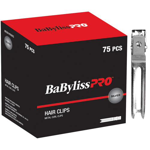 BABYLISSPRO METAL ALMAR CLIPS - 75/BOX