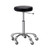 LANVAIN DESIGN SOFT ROUND SEAT STOOL - BLACK