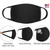 DOUBLE LAYER FASHION MASK- BLACK