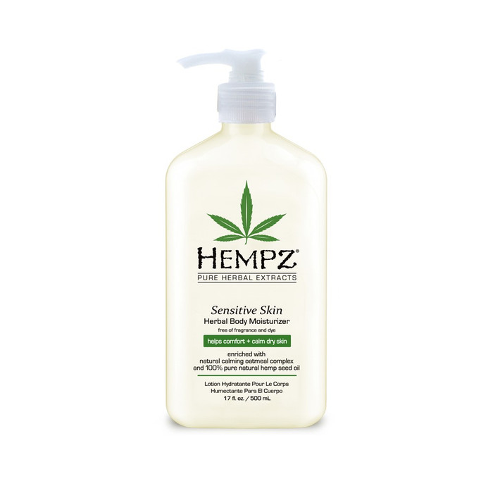 HEMPZ SENSITIVE SKIN HERBAL BODY MOISTURIZER 17OZ