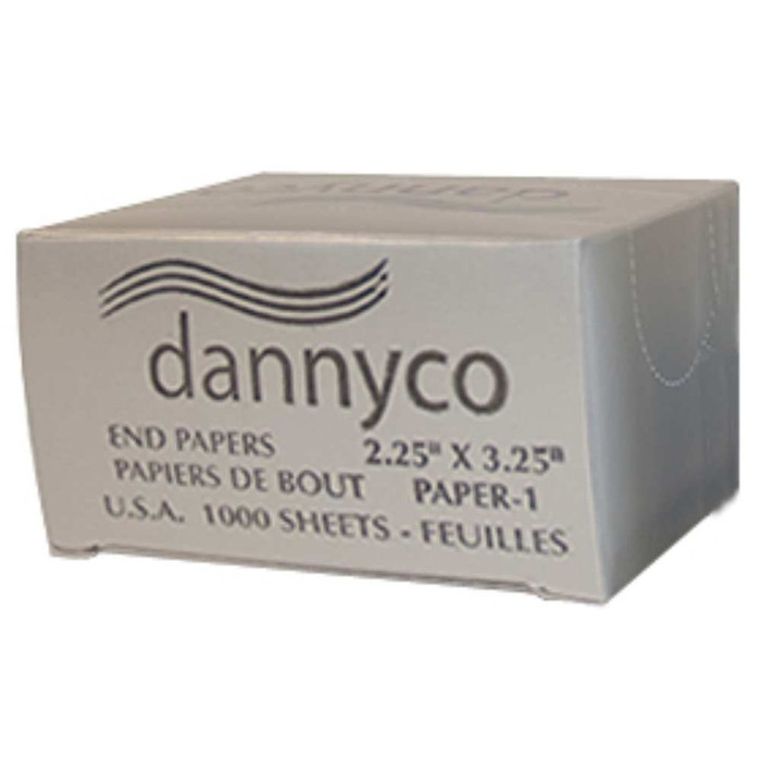 DANNYCO END PAPERS 2 1/4" X 3 1/4"