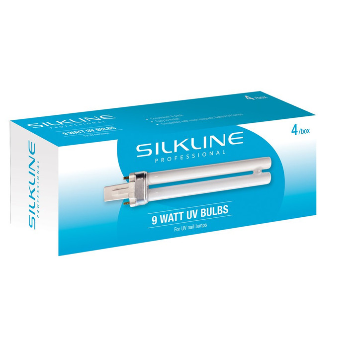 SILKLINE 9W UV BULB (4 PK)