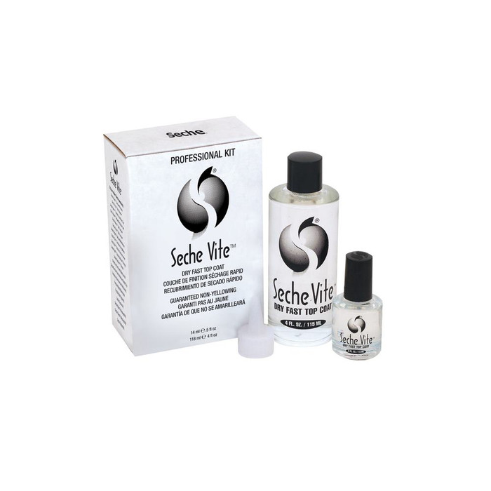 SECHE VITE DRY FAST TOP COAT PROFESSIONAL KIT 4OZ