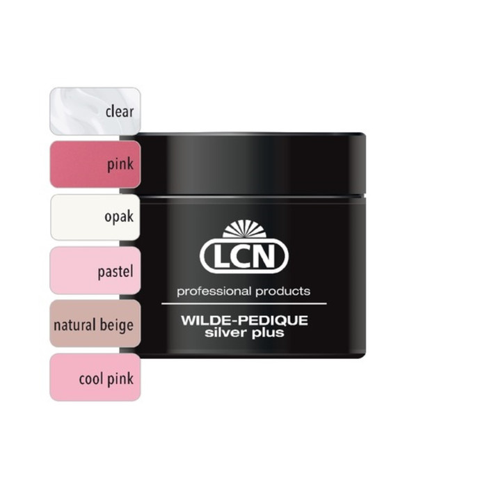 LCN WILDE-PEDIQUE SILVER PLUS 10ML - PASTEL