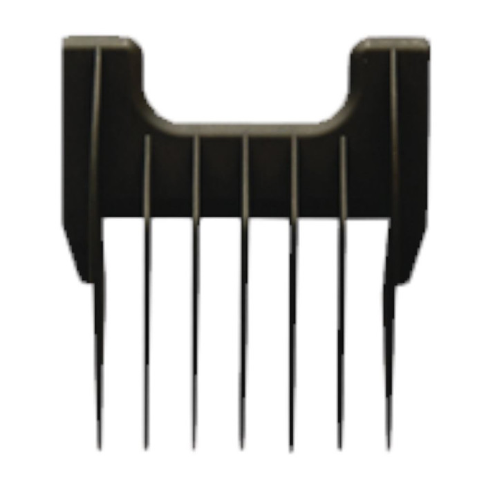 WAHL #4 (12MM) SLIDE ON GUIDE COMB - BLACK