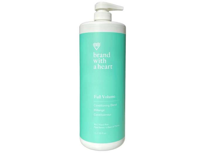 BRAND WITH A HEART FULL VOLUME CONDITIONING BLEND LITRE