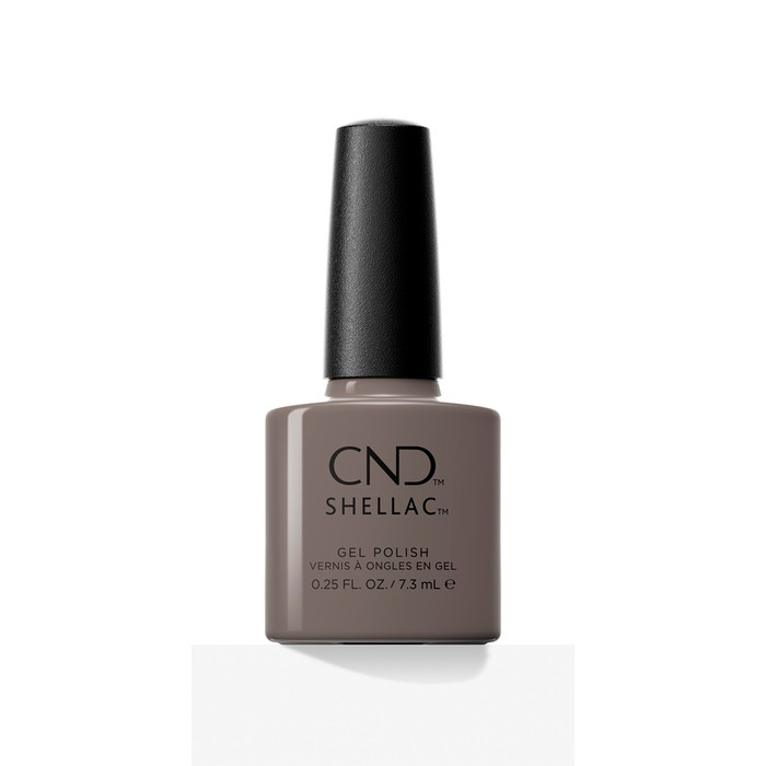 CND SHELLAC GEL POLISH 7.3ML - ABOVE MY PAY GRAY