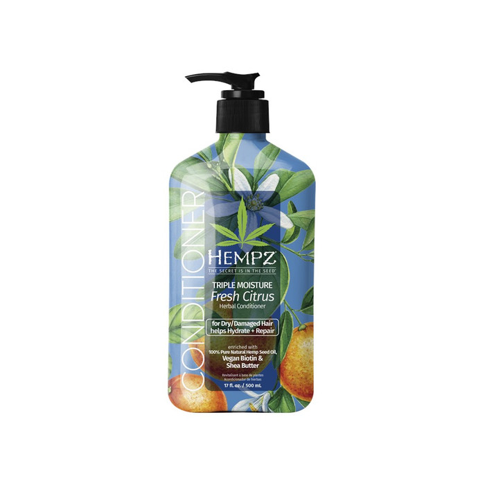 HEMPZ TRIPLE MOISTURE FRESH CITRUS CONDITIONER 500ML