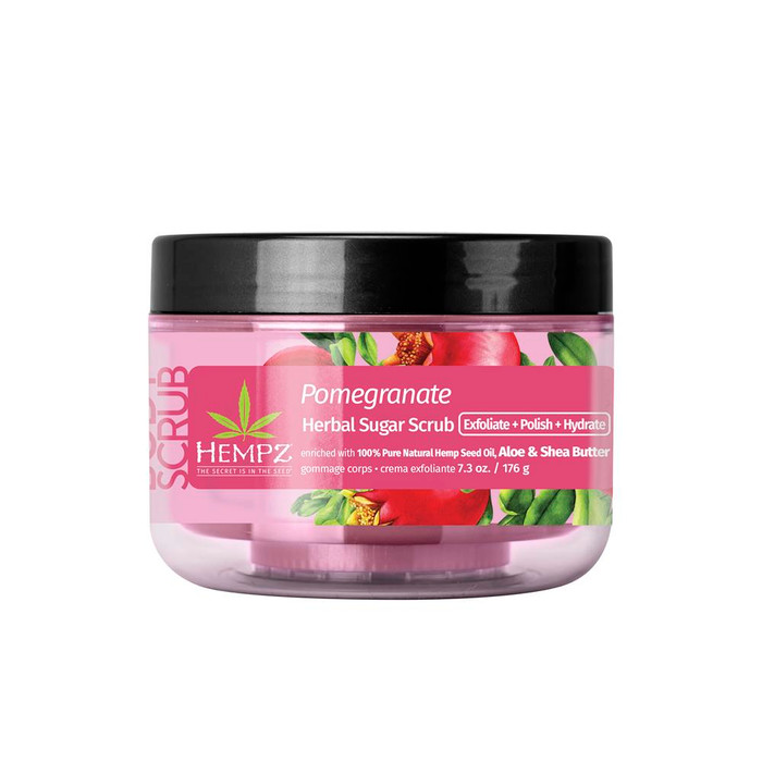 HEMPZ POMEGRANATE BODY SCRUB 7.3OZ