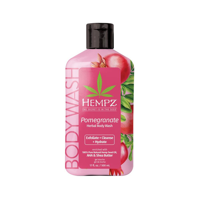 HEMPZ POMEGRANATE BODY WASH 17 OZ