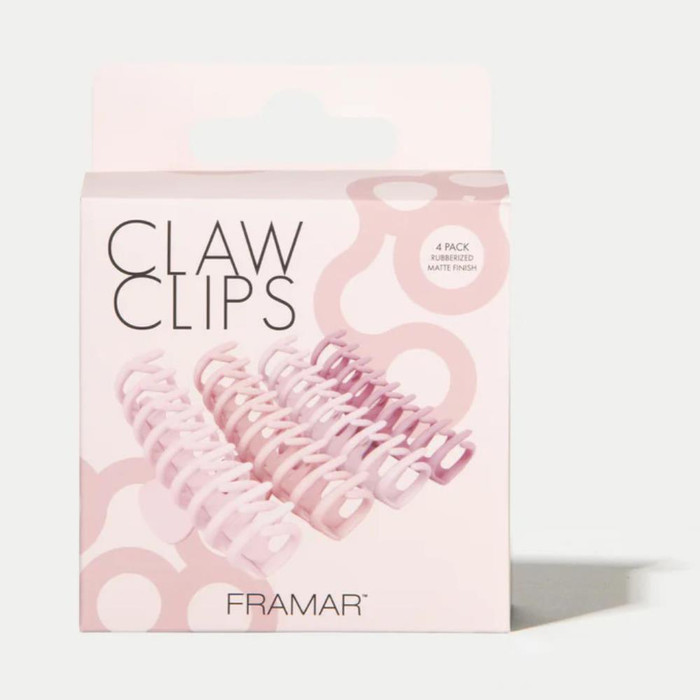 FRAMAR CLAW CLIPS 4PK - BLUSH