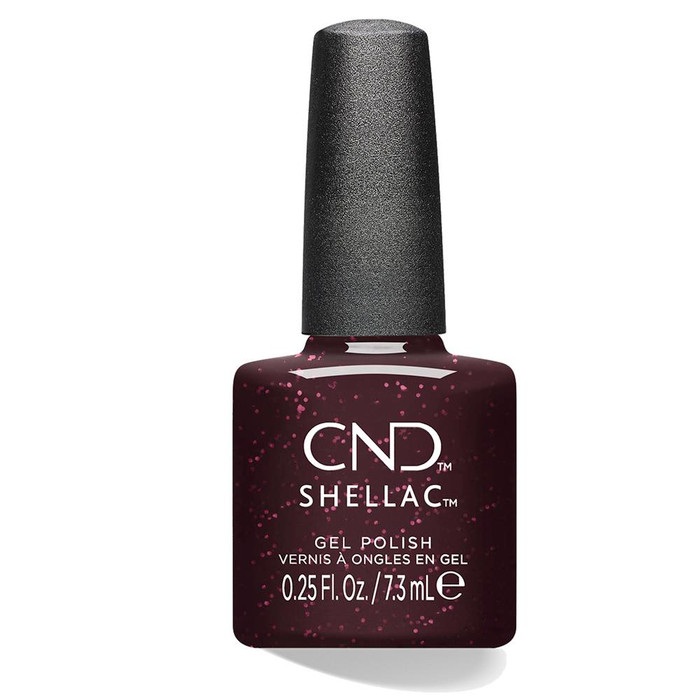 CND SHELLAC GEL POLISH 7.3ML - POISON PLUM #198