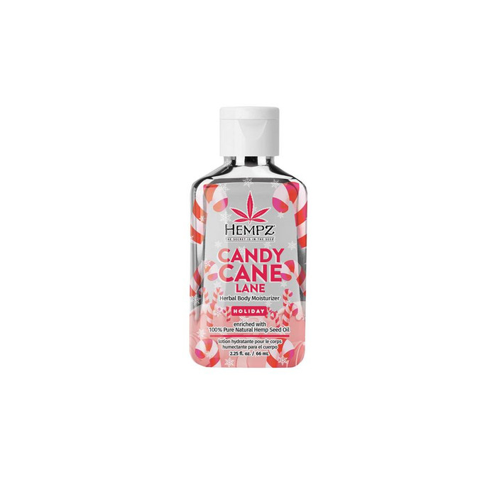 HEMPZ LIMITED EDITION CANDY CANE LANE HERBAL BODY MOISTURIZER 66ML