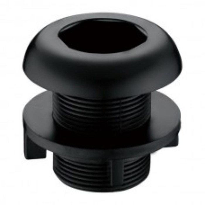 LANVAIN DESIGN BLACK PLASTIC RECEIVER CAP