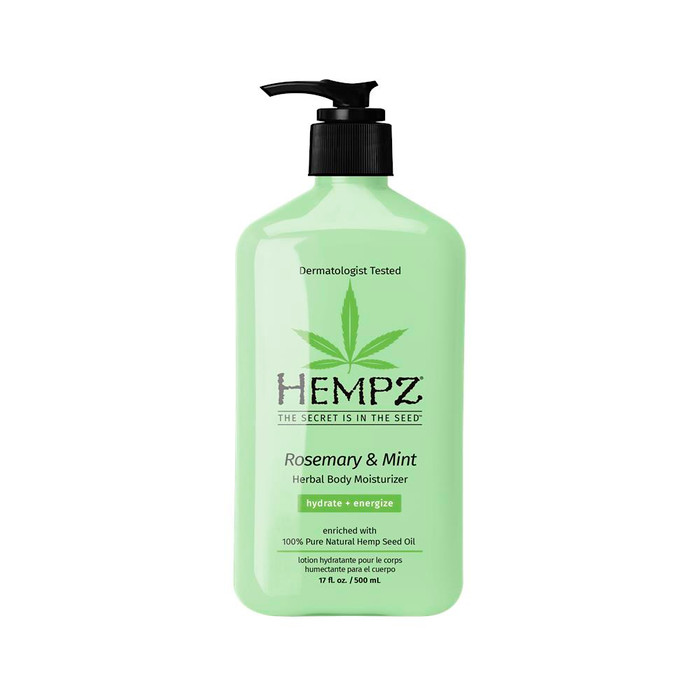 HEMPZ ROSEMARY & MINT HERBAL BODY MOISTURIZER 17OZ