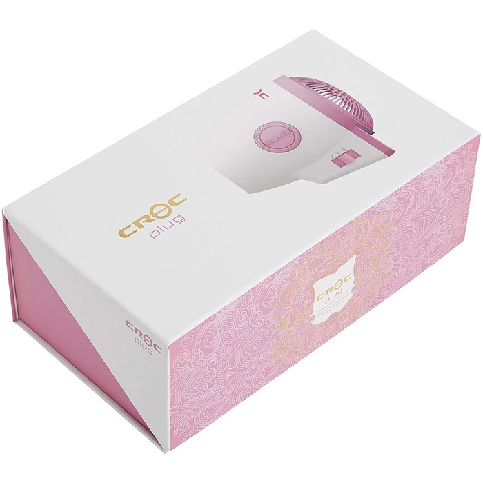 CROC PLUG DETACHABLE MINI CERAMIC DRYER - PINK