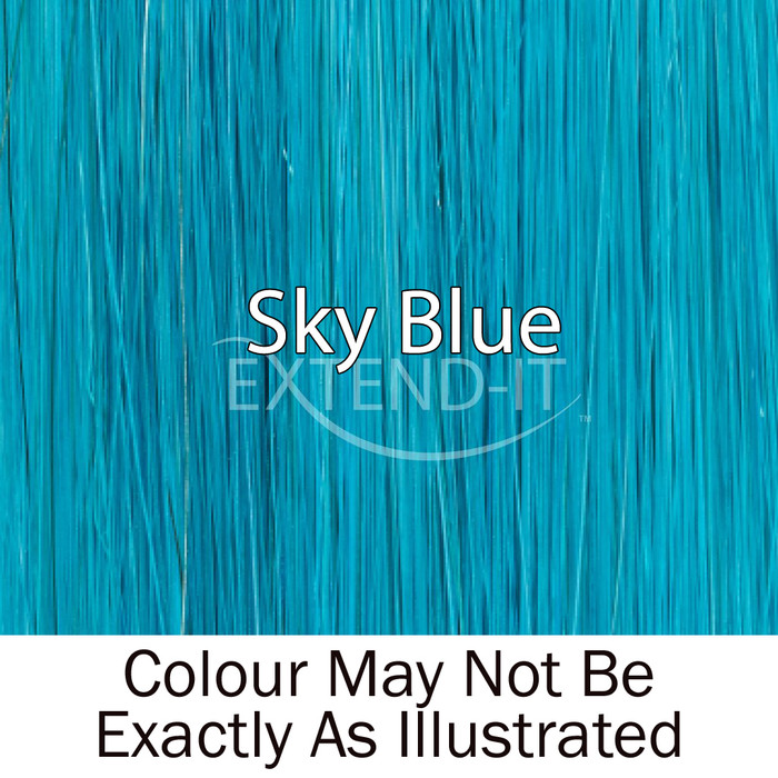 18" EXTEND-IT HAIR EXTENSION HIGHLIGHTS- SKY BLUE
