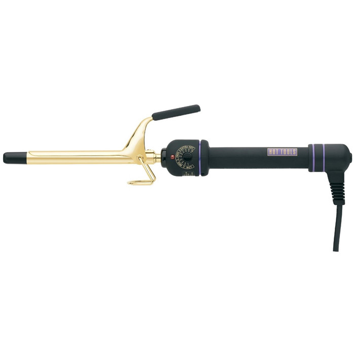 HOT TOOLS 24K GOLD 1/2" SPRING CURLING IRON