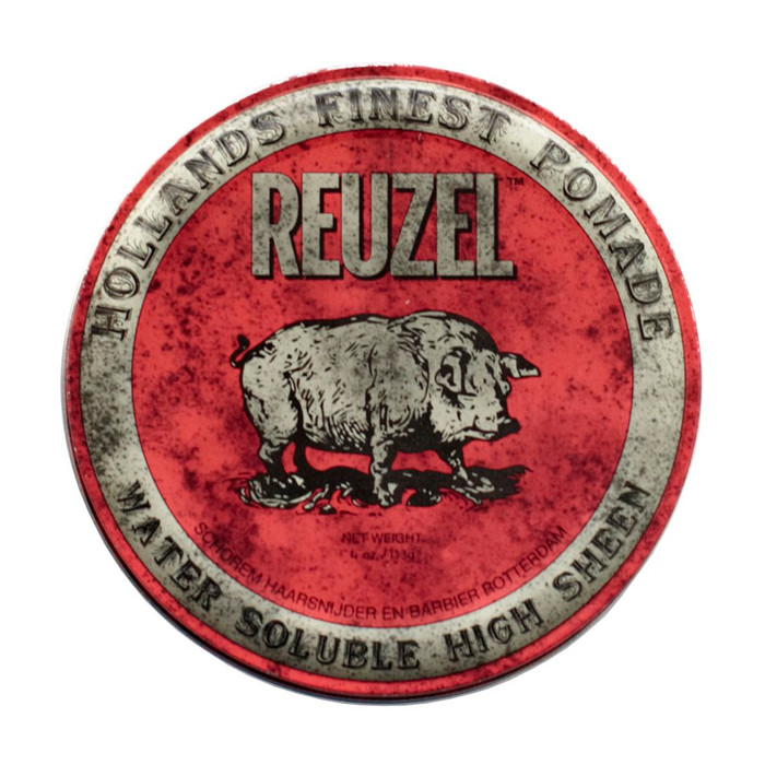 REUZEL WATER SOLUBLE POMADE 4OZ - RED