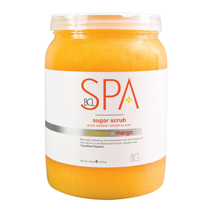 BCL SPA MANDARIN & MANGO SUGAR SCRUB 1812G