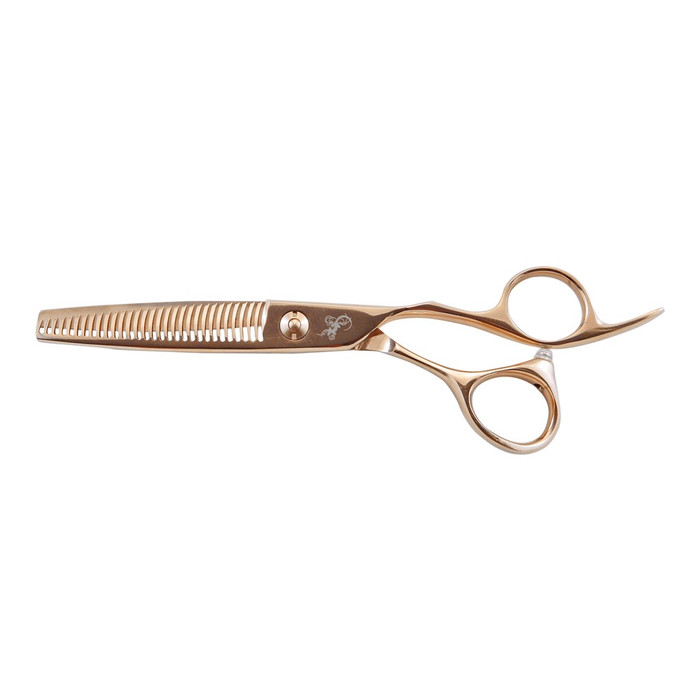 TRIBAL SCISSORS ROSE GOLD THINNING SHEAR