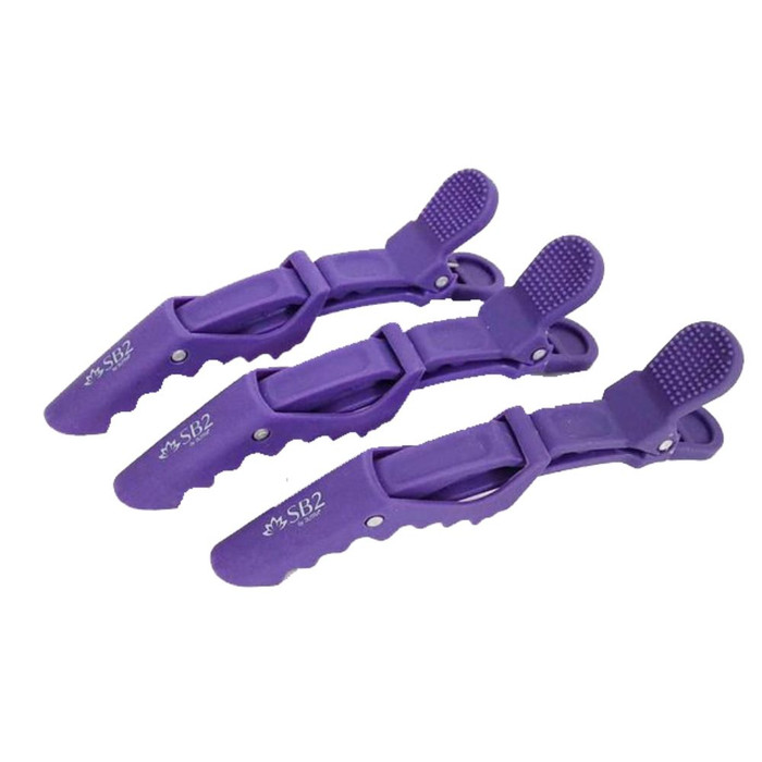 SUTRA CRANE CLIPS 3PK - PURPLE