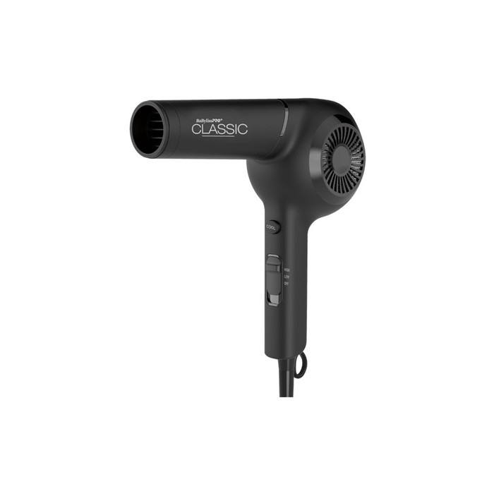 BABYLISS PRO ICONIC PISTOL-GRIP DRYER - BLACK