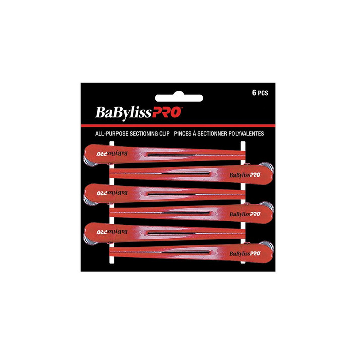 BABYLISS SECTION CLIPS #24 6/PK
