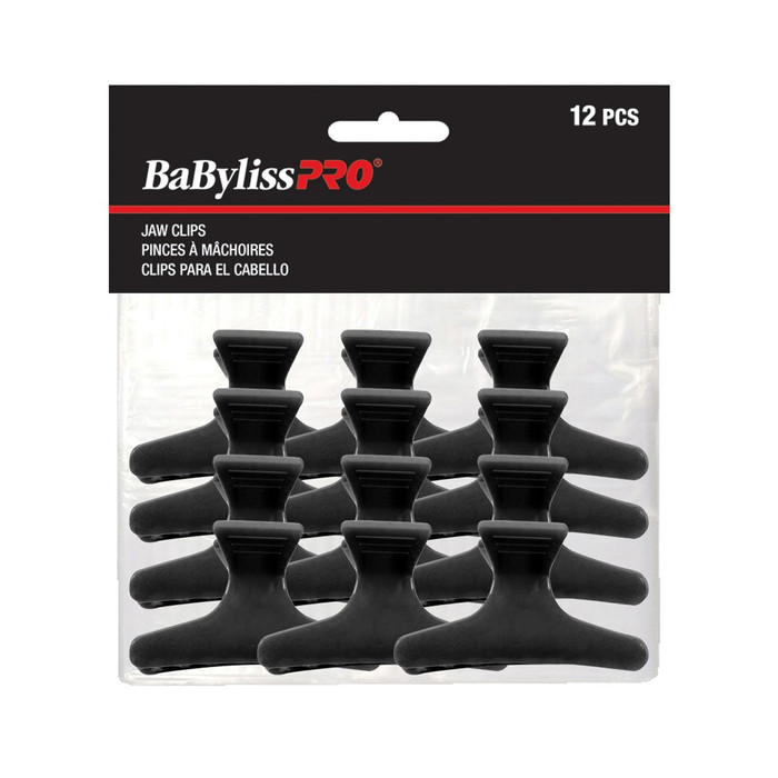 BABLYISS PRO #368 JAW CLAMPS - 12/BAG